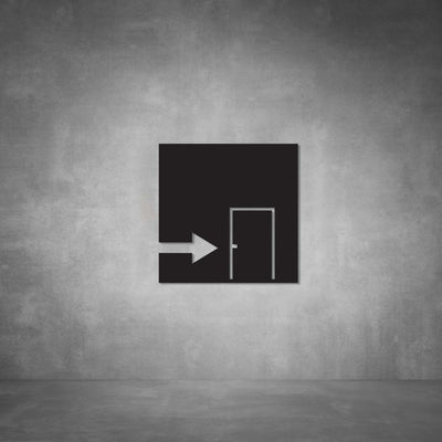 Entrance to the Right Sign - Design11