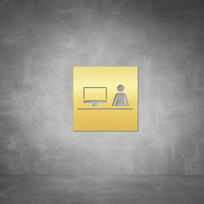 Female Office Sign D05 - Design11