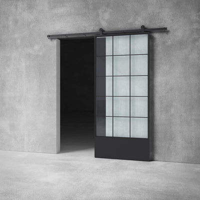 Glass Barn Door D06 - Design11