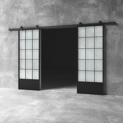Glass Barn Door D14 - Design11
