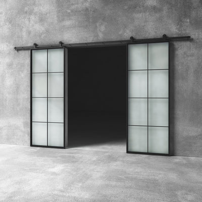 Glass Barn Door D17 - Design11