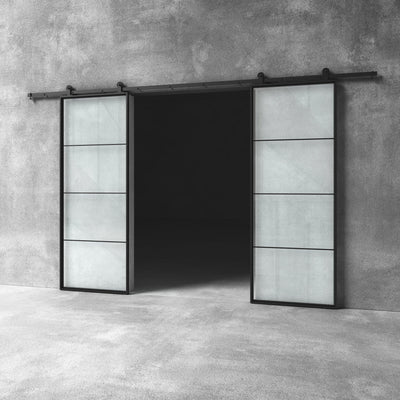 Glass Barn Door D20 - Design11