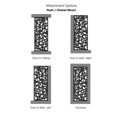 Laser Cut Screen - Design 135 - Design11