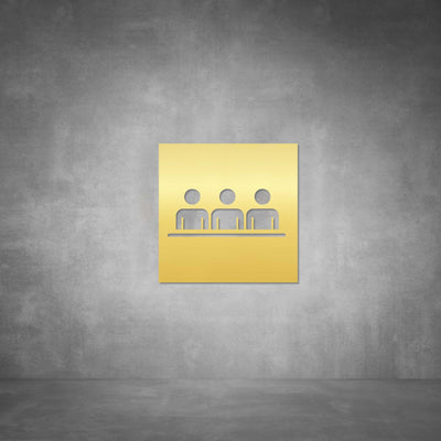Male Meeting Room/Boardroom Sign D03 - Design11