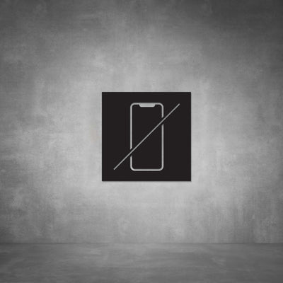 No Cellphones Allowed Sign - Design11