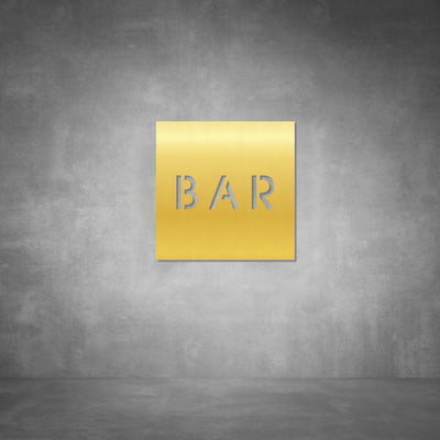 Bar Sign D03