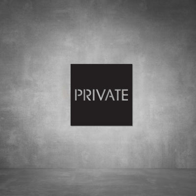 Private Sign - Design11