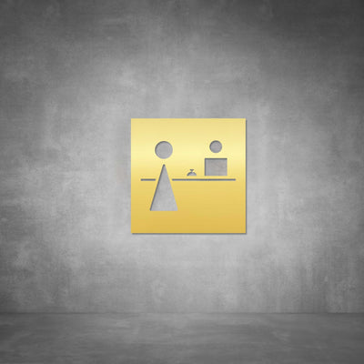 Reception Sign D01 - Design11