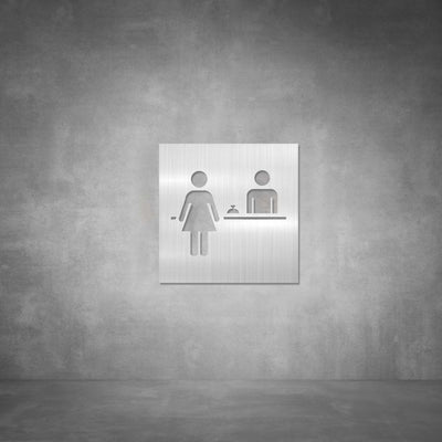 Reception Sign D03 - Design11