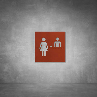 Reception Sign D03 - Design11