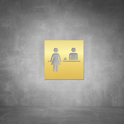 Reception Sign D03 - Design11