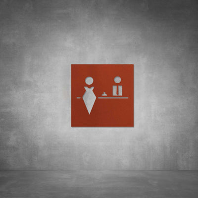 Reception Sign D04 - Design11