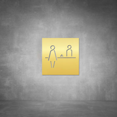 Reception Sign D05 - Design11