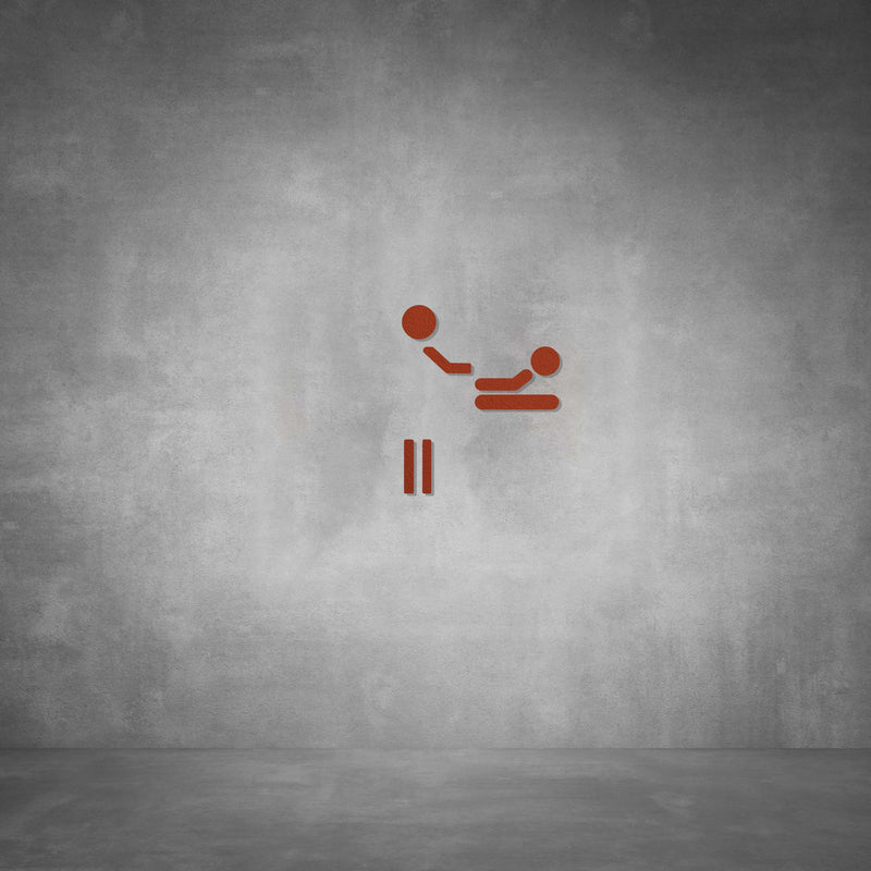 Cutout Baby Changing Sign D02