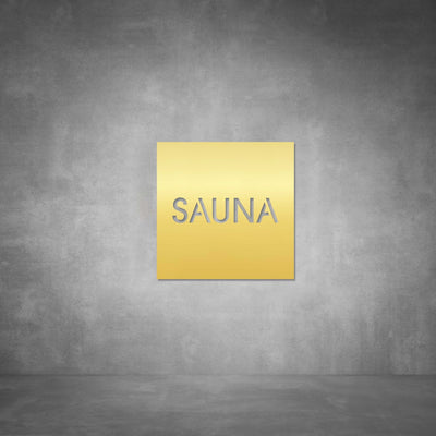 Sauna Sign - Design11