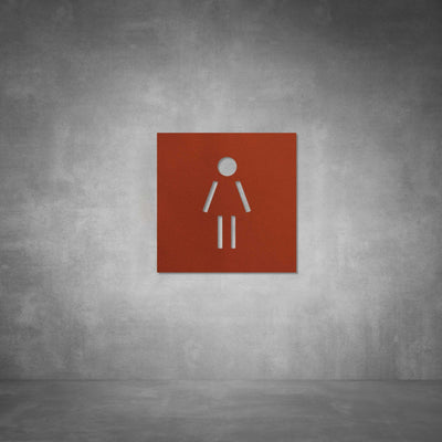 Toilet Female Sign | D02 - Design11