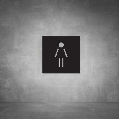 Toilet Female Sign | D02 - Design11