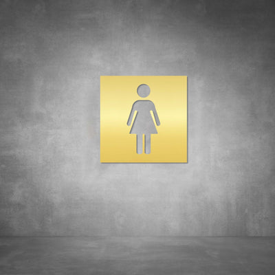 Toilet Female Sign | D03 - Design11