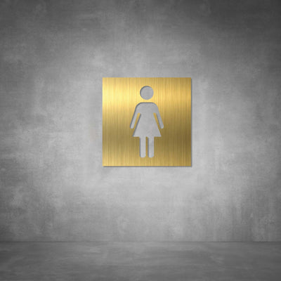 Toilet Female Sign | D03 - Design11