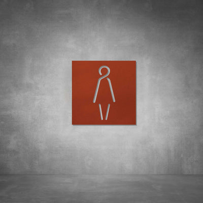 Toilet Female Sign | D05 - Design11