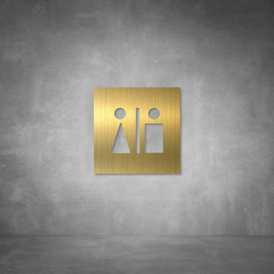 Toilet Male and Female Sign | D01 - Design11