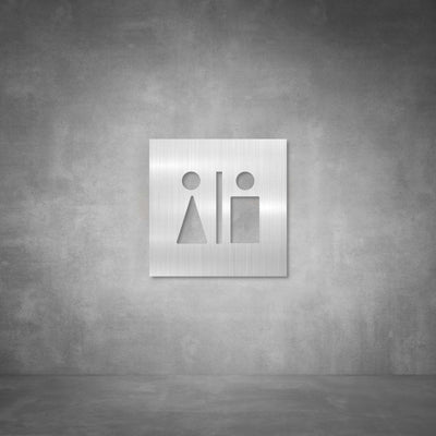 Toilet Male and Female Sign | D01 - Design11