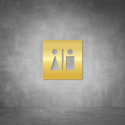 Toilet Male and Female Sign | D01 - Design11