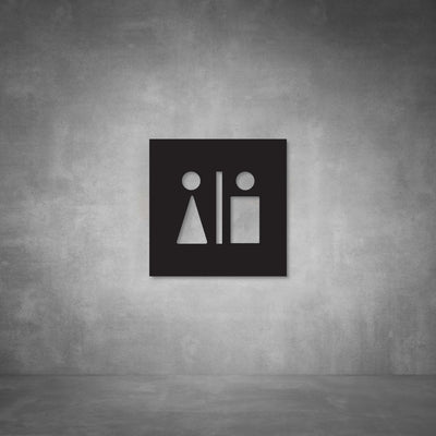 Toilet Male and Female Sign | D01 - Design11