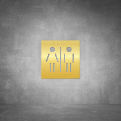 Toilet Male and Female Sign | D02 - Design11