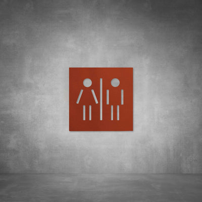 Toilet Male and Female Sign | D02 - Design11