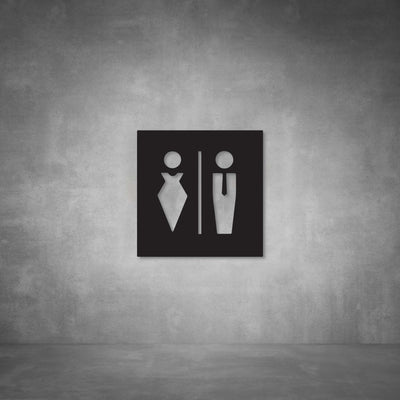 Toilet Male and Female Sign | D04 - Design11