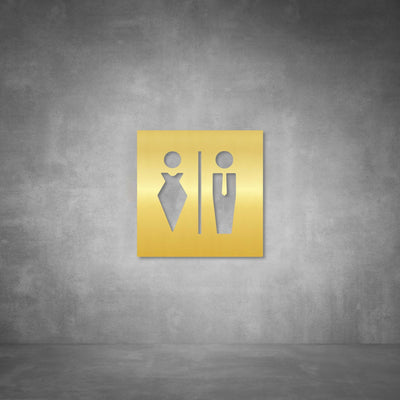 Toilet Male and Female Sign | D04 - Design11