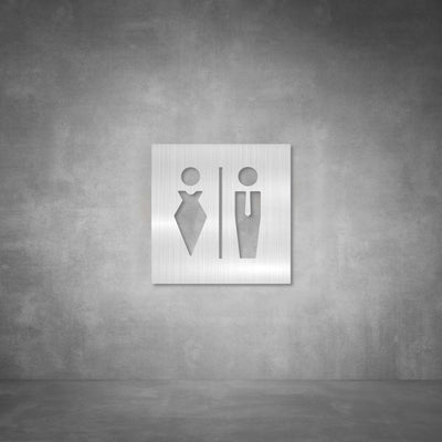 Toilet Male and Female Sign | D04 - Design11