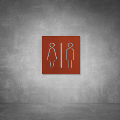 Toilet Male and Female Sign | D05 - Design11