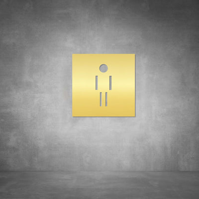 Toilet Male Sign | D02 - Design11