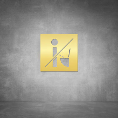 Toilet Male Sign | D07 - Design11