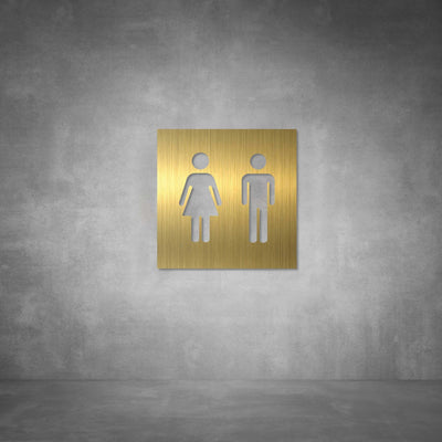 Unisex Toilet Sign | D03 - Design11