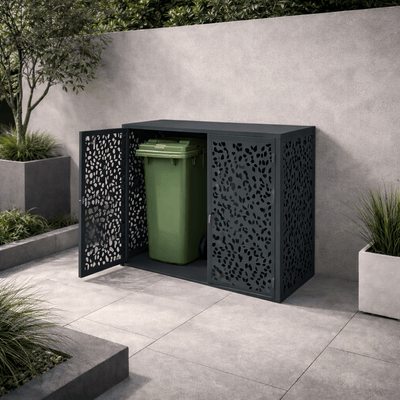 Wheelie Bin Cage - Design11