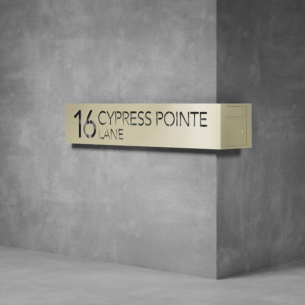 House Number & Mailbox | D04