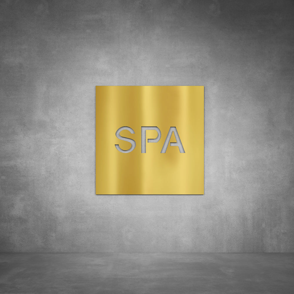 Spa Sign