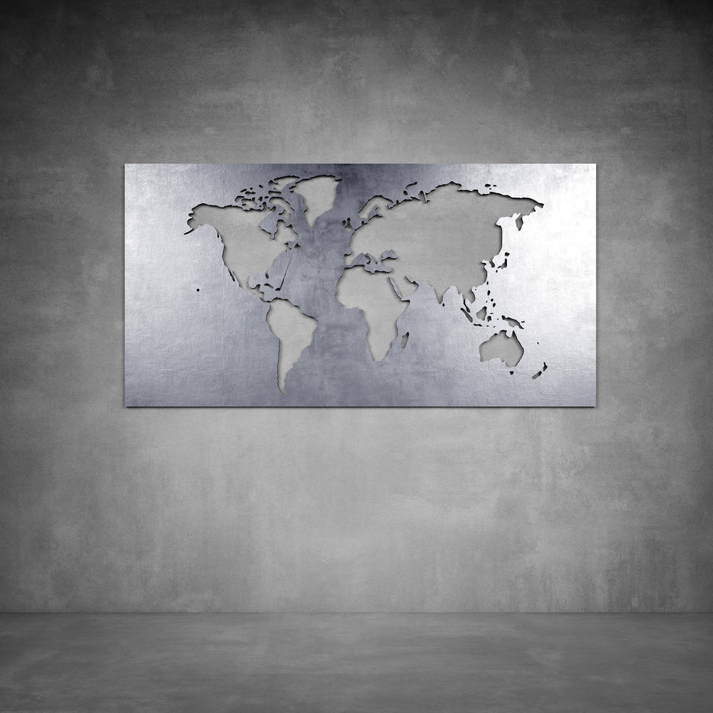 World Map Wall Art
