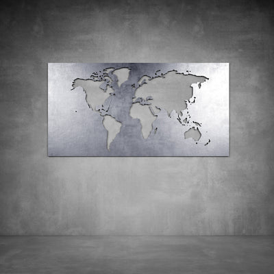 World Map Wall Art