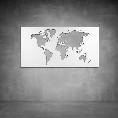 World Map Wall Art