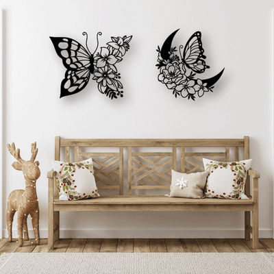 2 Piece Butterfly & Moon - Design11