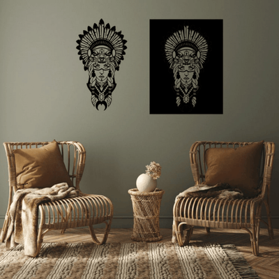 2 Piece Chief Tribal Woman - Design11