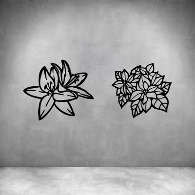 2 Piece Lily Flowers - Design11