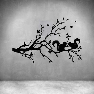 2 Squirrels on Branch - Design11