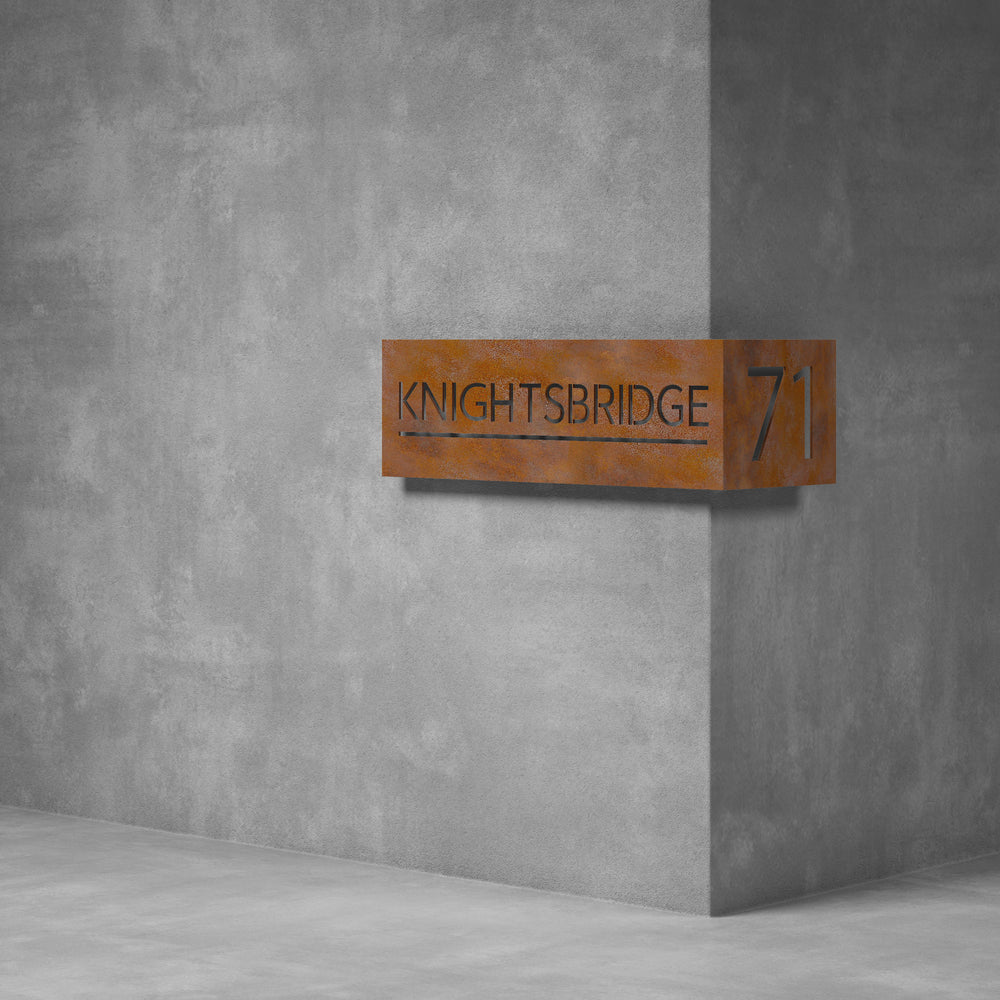 House Number Corner | D02