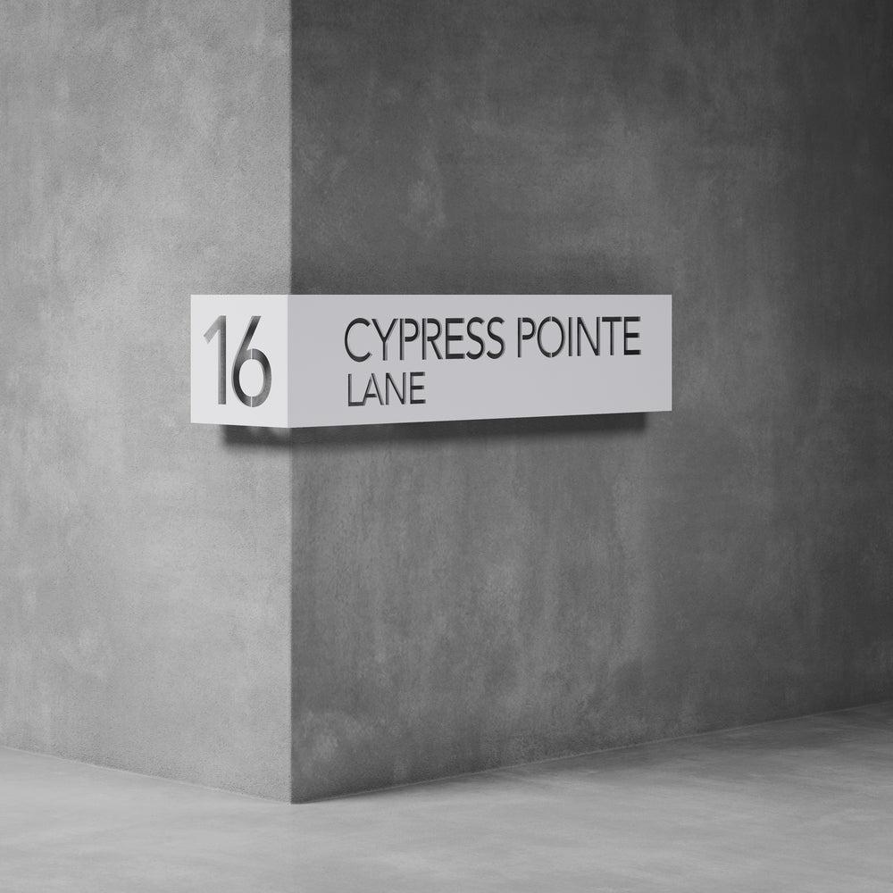 House Number Corner | D03
