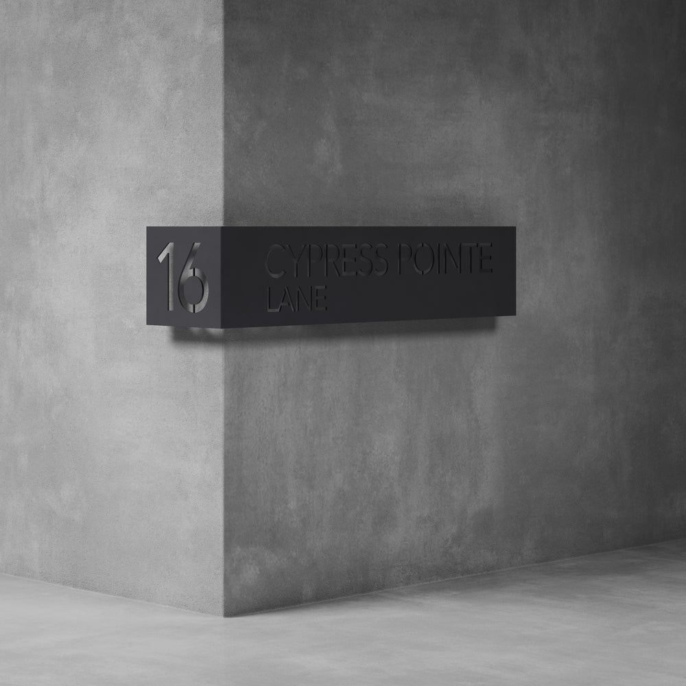 House Number Corner | D03